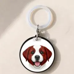 セントバーナード ペットボトルマーカー 犬チャーム ハンドメイド