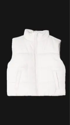 Nike ホワイト ダウンベスト