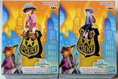 ズートピア フィギュアセット ニック・ジュディ