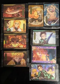 鬼滅の刃 ウエハース 9枚セット