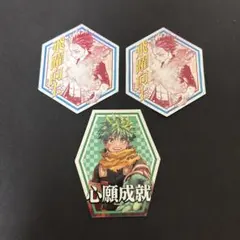 僕のヒーローアカデミア お守りステッカー 緑谷出久 轟焦凍