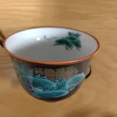 未使用　　急須　＆　お湯呑み5客セット