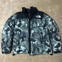 【美品】THE NORTH FACE ノベルティ ヌプシカモフラーM