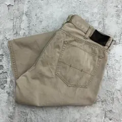 ポロラルフローレン　ボトムス　カラージーンズ　古着　ベージュ　W36
