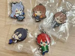 カラフルピーチ カプセルラバーマスコット　5点セット