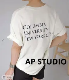 【短期出品】アメリカーナ ドゥーズィーエムクラス 別注 サーマル ホワイト AMERICANA（アメリカーナ） tシャツ 「AMERICANA/アメリカーナ」別注