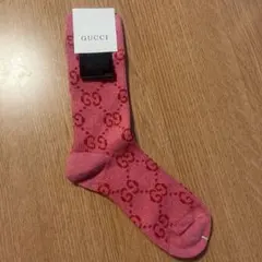GUCCI グッチ GGロゴ メタリックソックス ピンク Gucci Kids Pink Metallic GG Socks Gucci