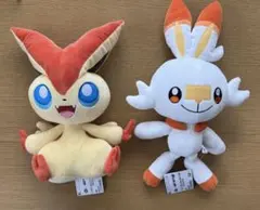 ポケットモンスター ビクティニ ヒバニー もふぐっとぬいぐるみ