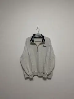 グレー ハーフジップ トレーナー INGNI