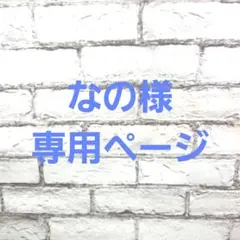 なの様 専用ページ