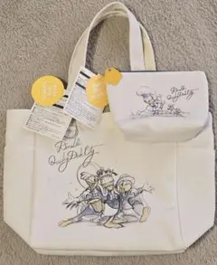 ディズニー ドナルドパルパルーザ　トートバッグ&ポーチ セット　新品未使用