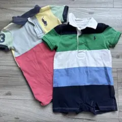 Ralph Lauren ポロロンパース 80 2着まとめ売り