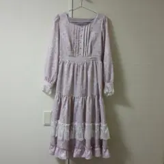 nyanya様専用　アクシーズファム　SAKURA ティアードロングワンピース