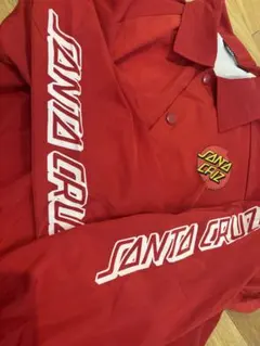 SANTA CRUZ コーチジャケット レッド