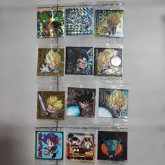 ドラゴンボール　ウエハース　ステッカー　シール　12枚　まとめ