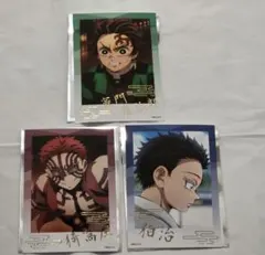 鬼滅の刃 箔押しブロマイド 無限城編 炭治郎 猗窩座 狛治