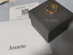 jouete　チェーン　リング　ジルコニア ジュエッテ　指輪　ゴールド