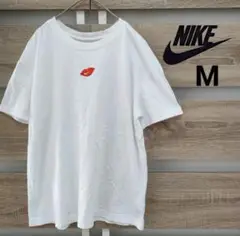 NIKE（ナイキ）ワンポイントロゴデザインTシャツ Mサイズ ホワイト 極美品★