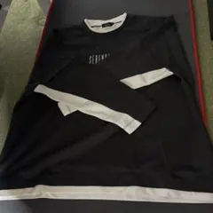 韓国系✨ 長袖カットソー バイカラー