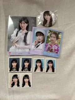 =LOVE 山本杏奈 グッズセット 生写真 缶バッジ IDフォト