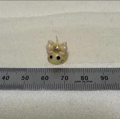 ミニリボン　ほっぺちゃん　イエロー　黄色