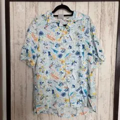AULANI アウラニ ディズニー アロハシャツ 半袖シャツ ミッキー ハワイのサムネイル