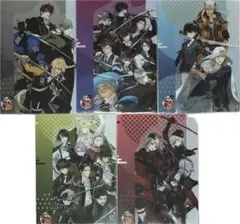 刀剣乱舞　A5クリアファイル 全種　セブンイレブン