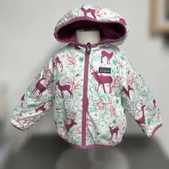 patagonia フード付きジャケット 鹿柄
