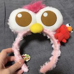 USJ ユニバ　モッピー　エルモ カチューシャ