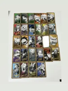 僕のヒーローアカデミア　原画展　箔押しクリアカード　セミコンプ　まとめ売り