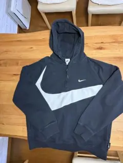 Nike フード付きパーカー ブラック/グレー