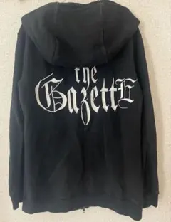 the GazettE ロゴパーカー　黒×黒　Mサイズ　新品未開封 the GazettE ロゴパーカー RAD MARKET BLACKMORAL RAD MARKET By