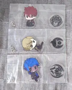 みんなのくじ　刀剣乱舞　プレートぬーどるストッパー　３点セット