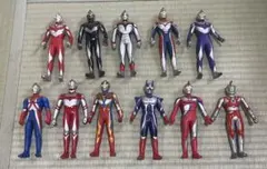 ウルトラマン ソフビ フィギュア 16cm 11体セット