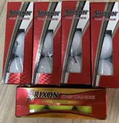 【新品ボール】スリクソン　ディスタンス　1ダース(おまけ付)