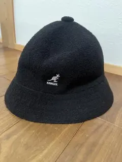 KANGOL ブラック バケットハット Lサイズ