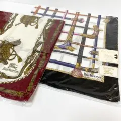 バーバリー　ハンカチ　2点セット