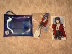 プロセカ　スシロー　コラボ　星乃一歌　マルチポーチ　ステッカー　セット　レオニ