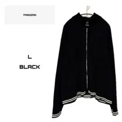 PHINGERIN - CORDY KNIT JACKET L BLACKのサムネイル