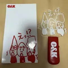 C&K ペンライトとハンドタオル