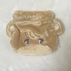 mikko ラテ Latte ガチャガチャ フェイス巾着 ポーチ