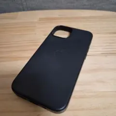 iPhone 13mini 純正 レザーケース ミッドナイト MagSafe対応のサムネイル