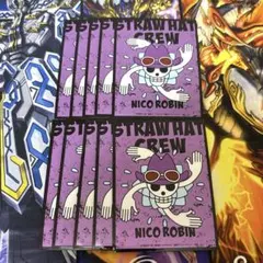 絶版　海賊旗　エンスカイ ニコロビン　ストローハットクルー　スリーブ10枚