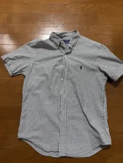Ralph Lauren ストライプ 半袖シャツ 少しの値下げ⭕️！！