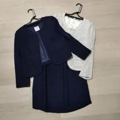 ルネひざ丈ワンピース 2点セット サイズ34 - メルカリ