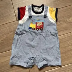 ミキハウス 半袖ロンパース 70cm