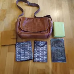 チョコレート柄 ショルダーバッグ 雑貨 セット フェリシモのサムネイル
