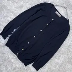 美品✨アプワイザーリッシェ ビジュー カーディガン 黒 華やか 上品 M