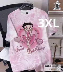 Tシャツ ベティー　大きいサイズ　ブランド　キャラクター　半袖シャツのサムネイル