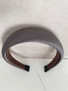 値下げ上品CA4LAカチューシャグレー